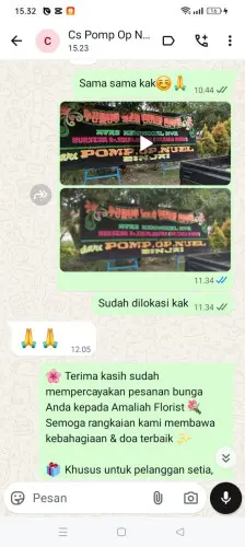 Testimonial Papan Bunga cikande